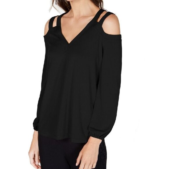 Inc Cutout Cold-Shoulder Top - Picture 1 of 5